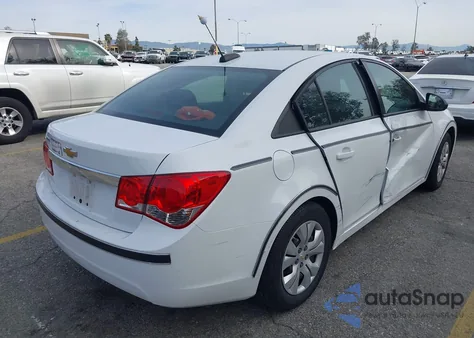 2015 Chevrolet Cruze Ls Auto z USA, uszkodzony, nr VIN 1G1PA5SG4F7170809